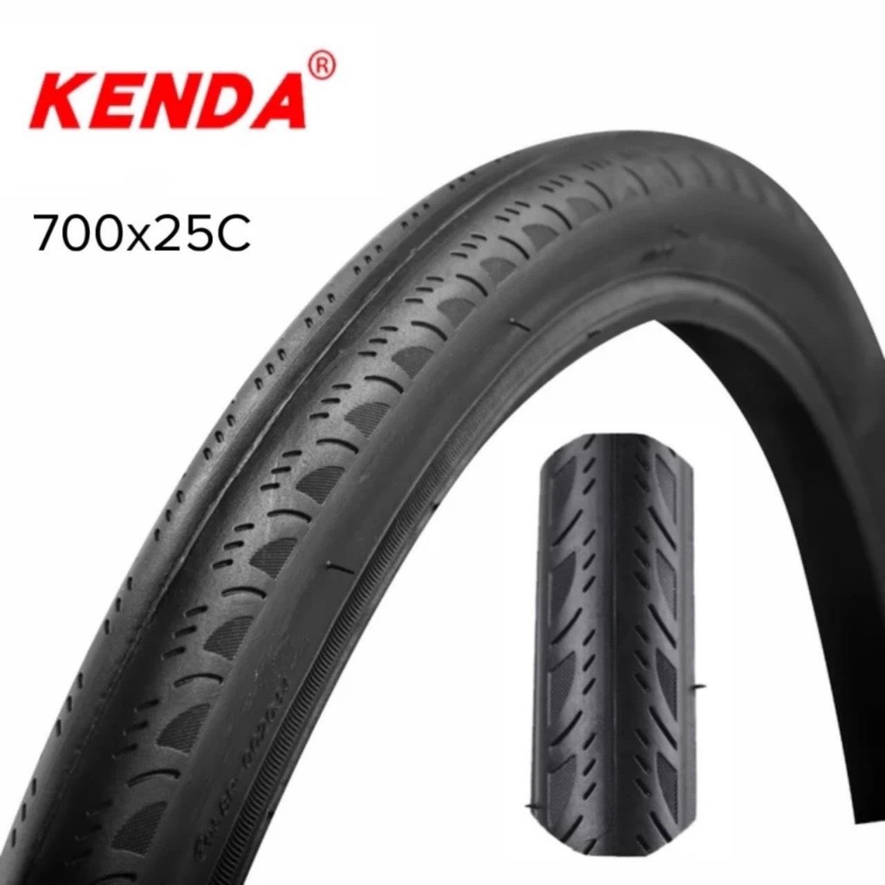 Xăm xe,Lốp xe đạp thẻ thao Kenda 700x25c siêu bền