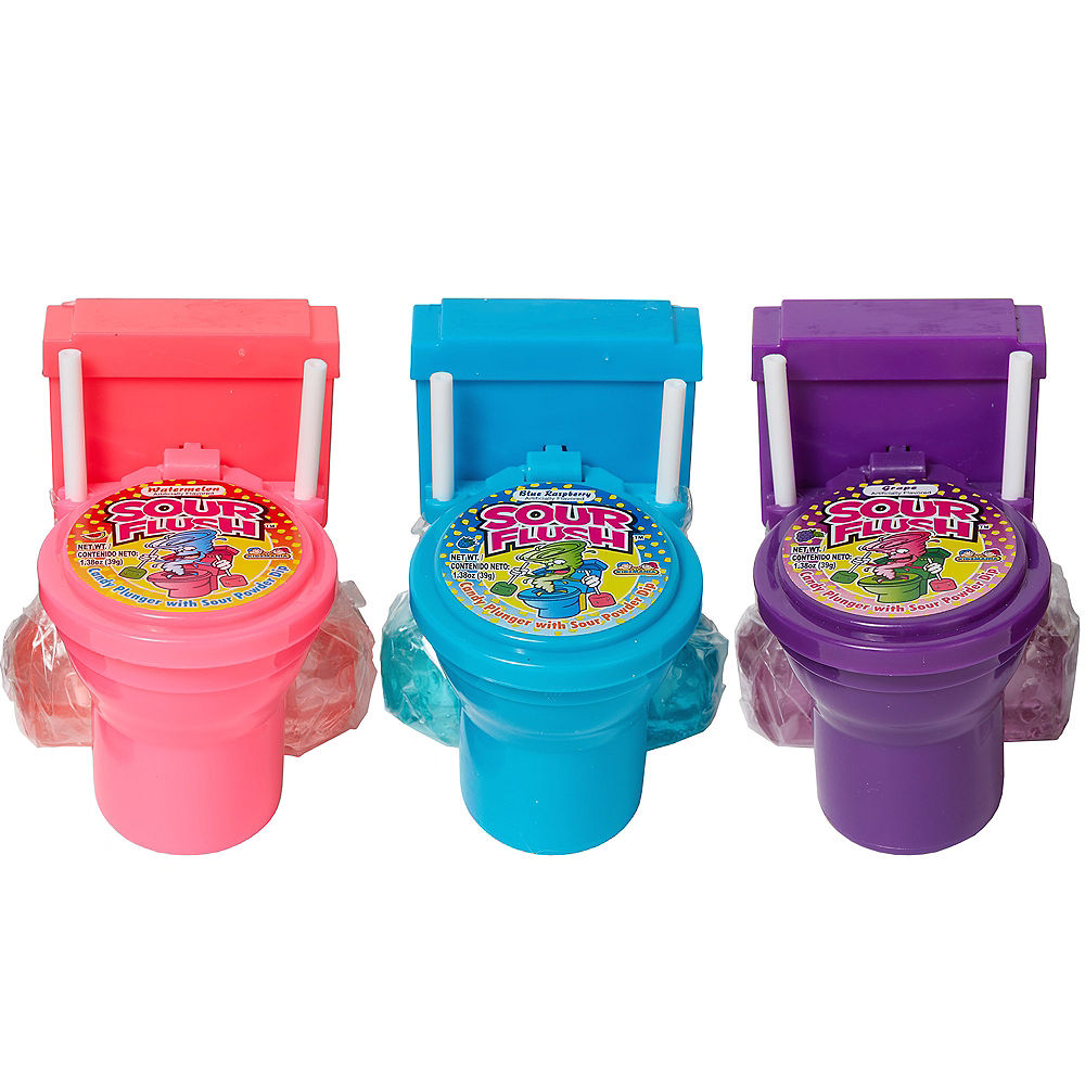 Kẹo Mút Bồn Cầu Sour Flush Kidsmania 39gr - Mỹ