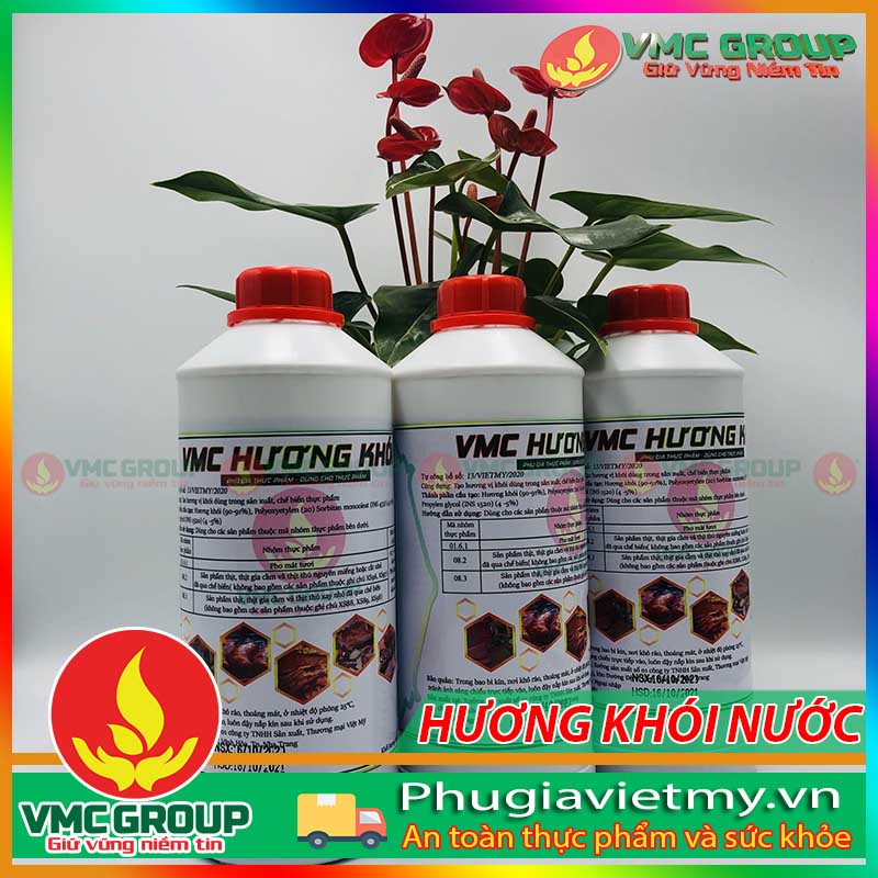 Chai hương khói nước dùng cho xúc xích, lạp xưởng,...