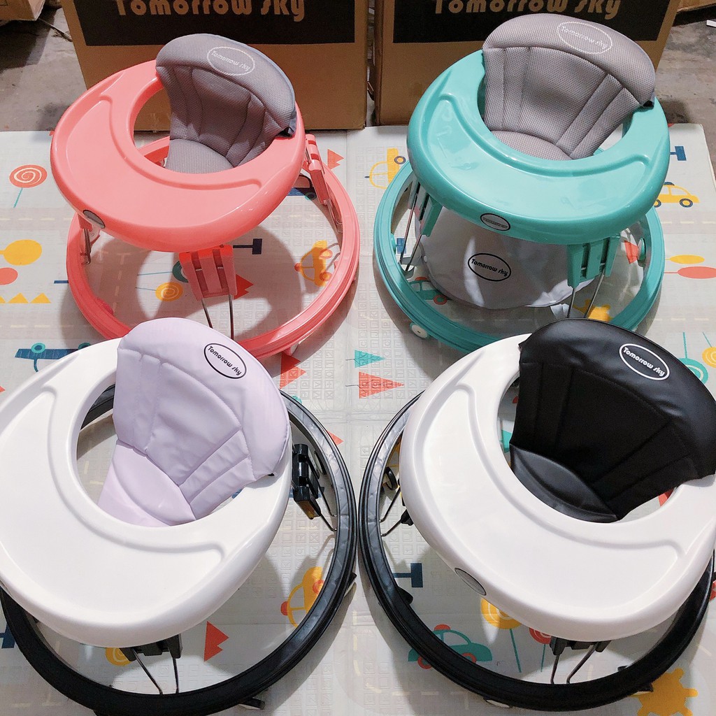 [HCM]Xe tròn tập đi xe tập đi cho bé THAY ĐỔI ĐỘ CAO - HÀNG CHÍNH HÃNG ( bảo hành 12 tháng)