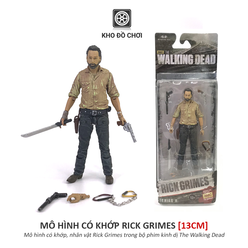 Mô hình có khớp Rick Grimes - The Walking Dead