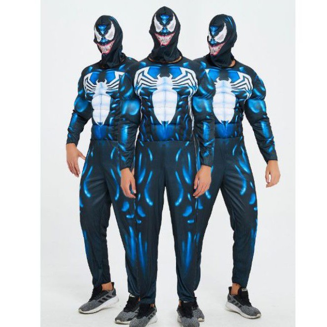 (CÓ SẴN) Trang Phục Hoá Trang Venom, Bộ Đồ Halloween Venom Và Các Nhân Vật Siêu Anh Hùng Avengers Cho Người Lớn