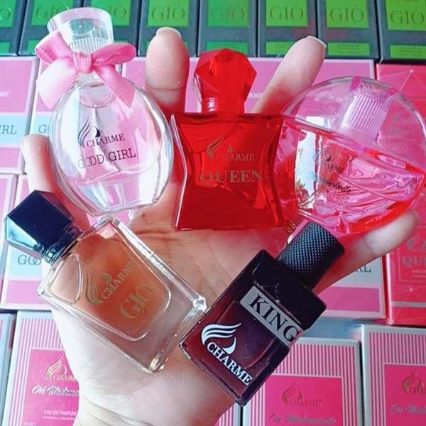 Set 5 chai nước hoa mini xin