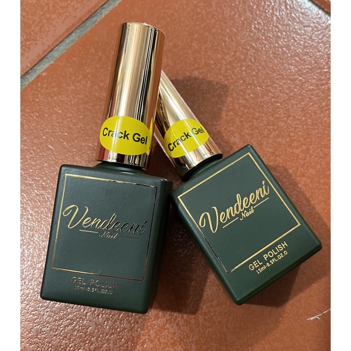 Sơn gel NỨT vendeeni Trắng- Đen