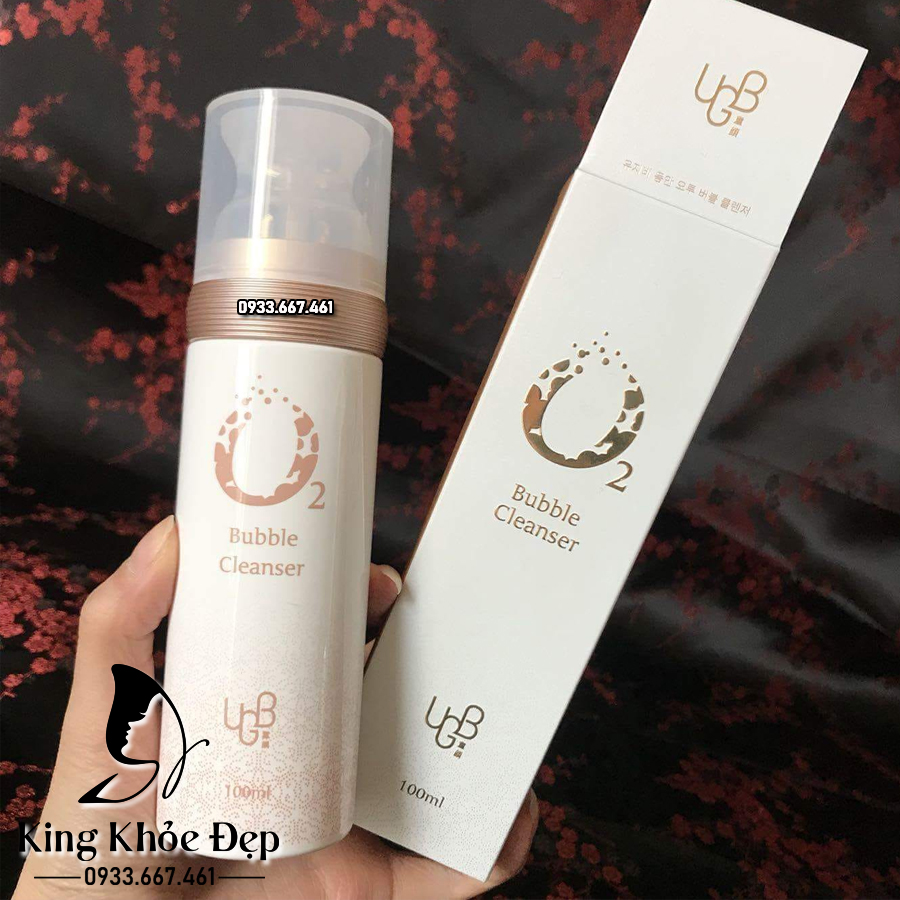 Sửa rửa mặt ugb o2 bubble cleanser