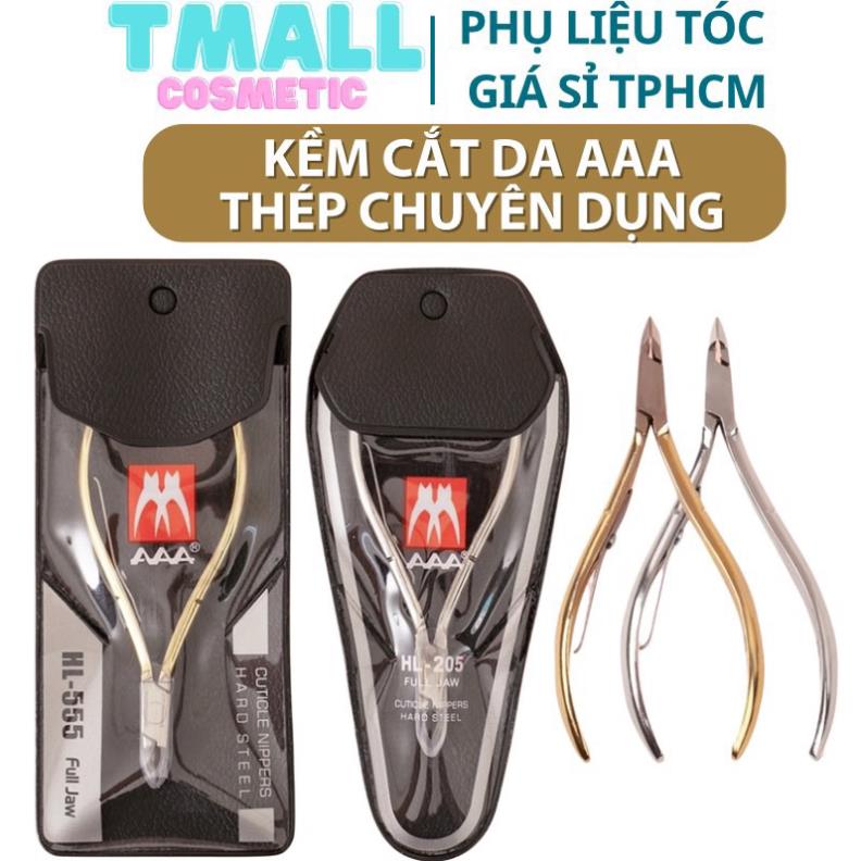 Kềm cắt da aaa hl-555, hl-205 chính hãng - kìm nhặt da thép chuyên dụng làm nail