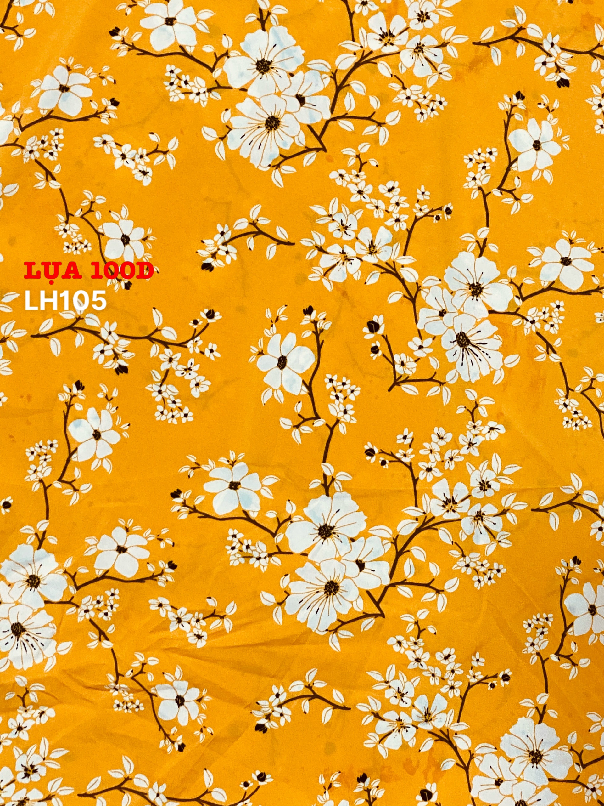 Vải lụa nhật hoa nhí - dòng vải thông dụng - 1 mét x 1m5