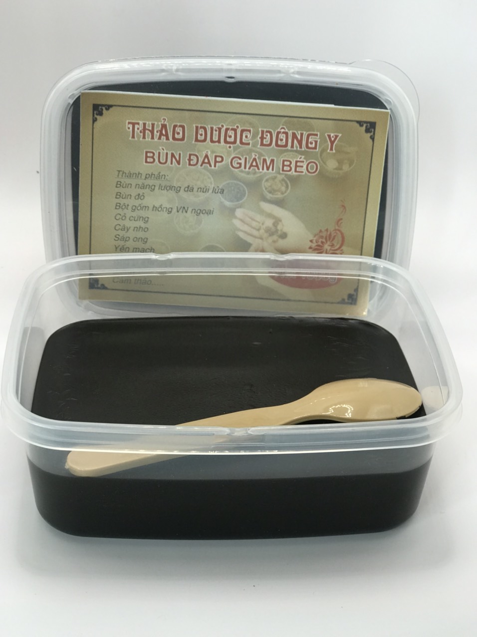 Bùn giảm béo 1000g dùng cả đau mỏi lưu thông khí huyết.