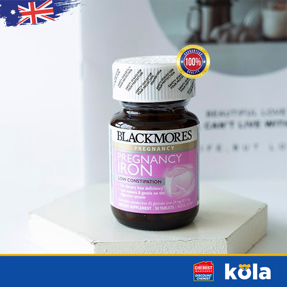 Viên sắt bầu Blackmores của Úc Blackmores Iron 30 viên