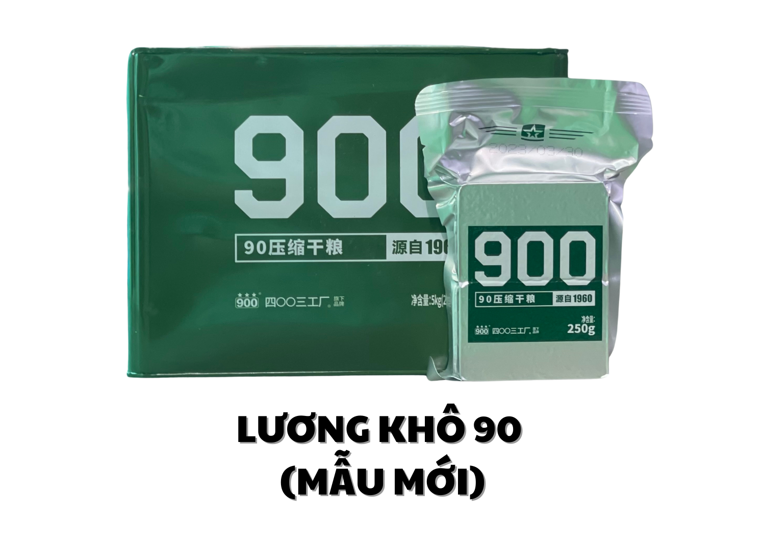 1 phong bánh lương khô 250gr lương khô 90 Tần Hoàng Đảo