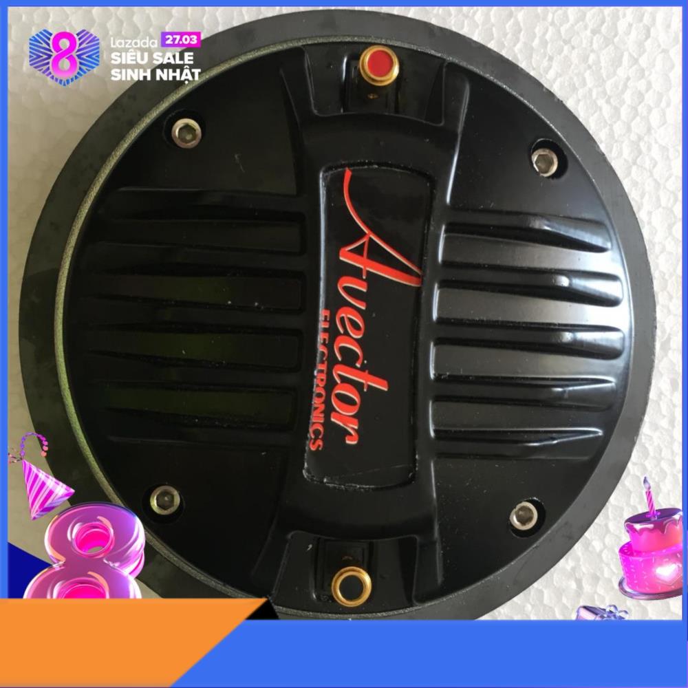 Loa treble thái AVECTOR 750DD - tiếng treble nhuyễn và sáng từ 175 đít nhôm sơn đen (1 cặp)