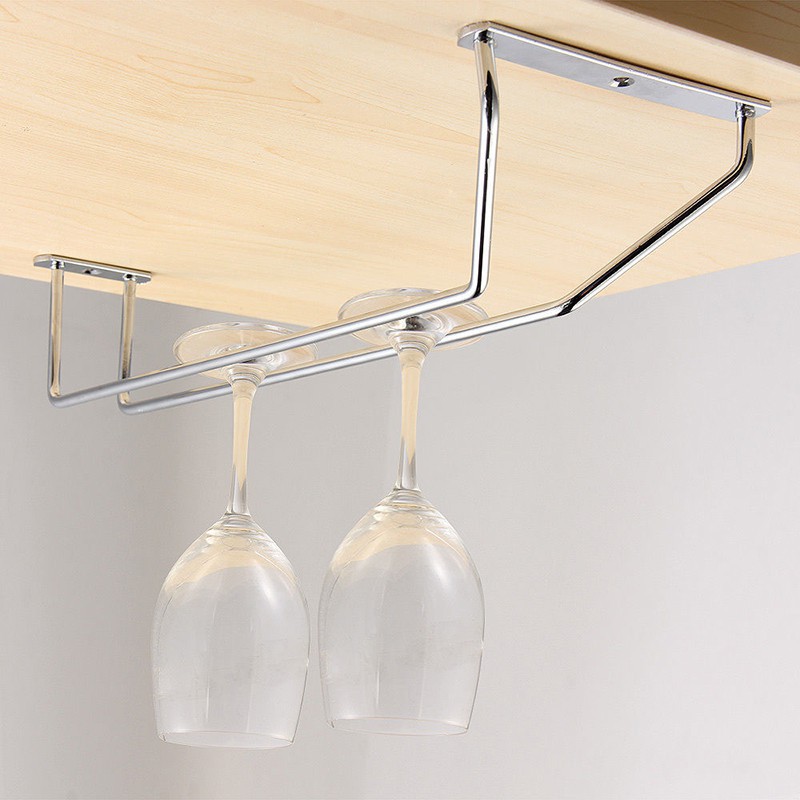 Giá treo ly inox 304 cao cấp 1 hàng