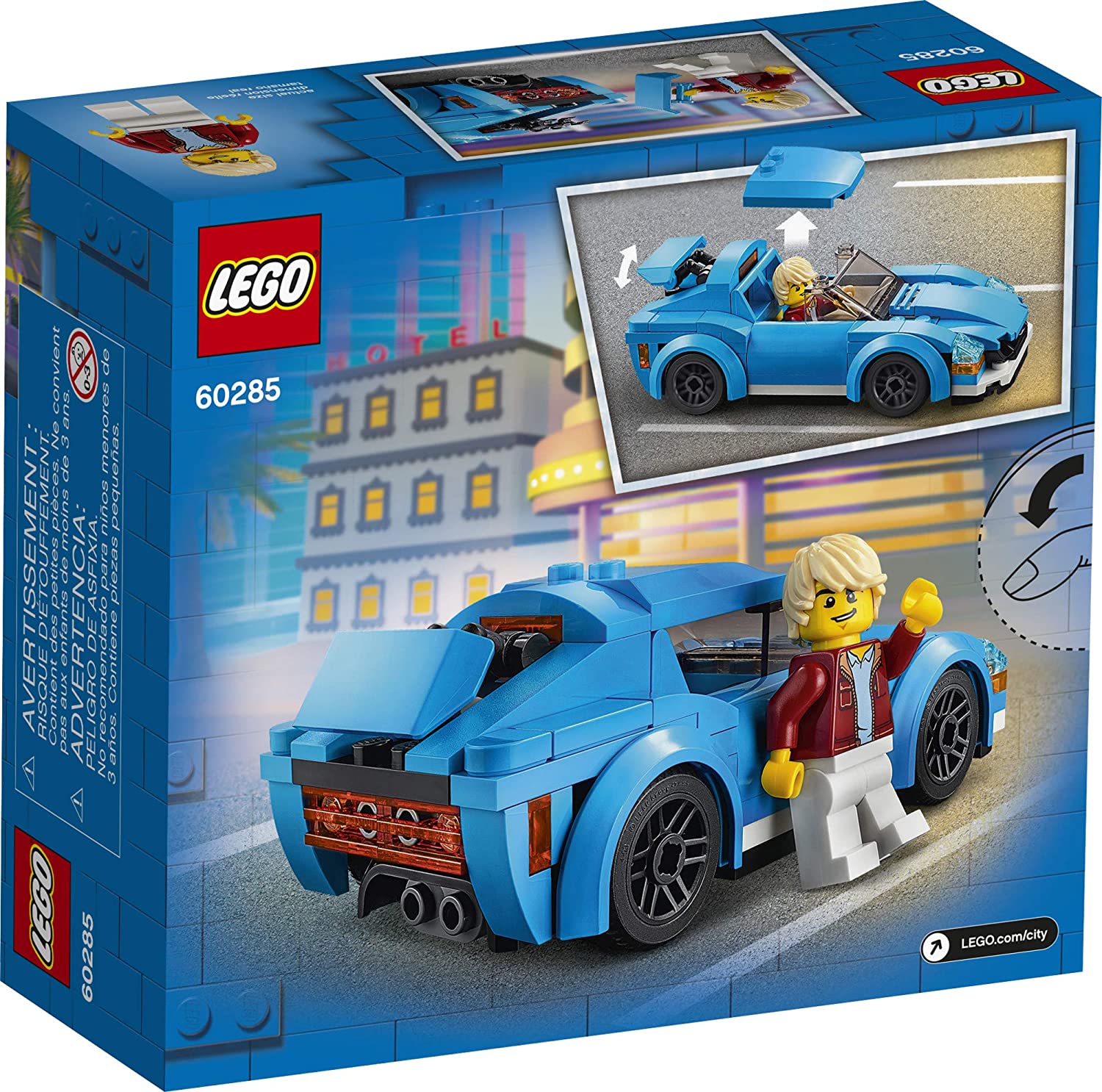 BRICK4U LEGO CITY - 60285 -SPORTS CAR