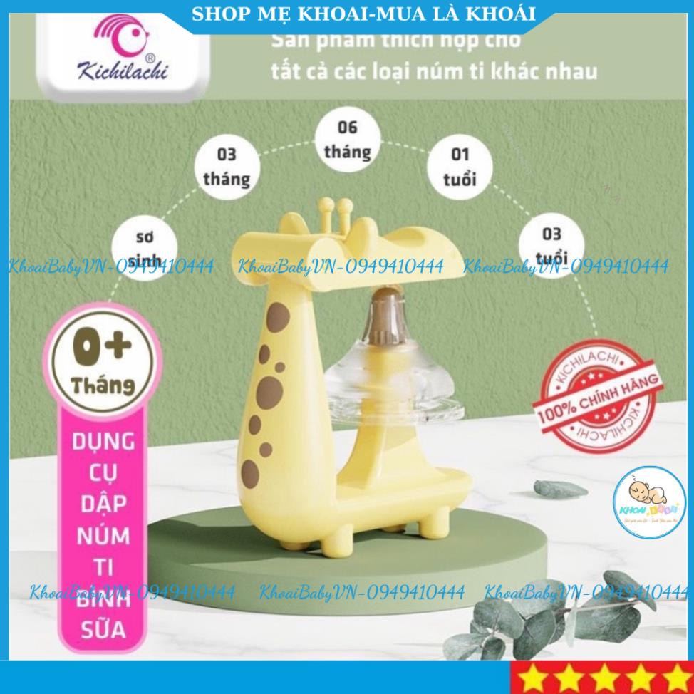 Dụng cụ đục lỗ núm ty kichilachi dập size núm vú cổ hẹp và núm vú cổ rộng
