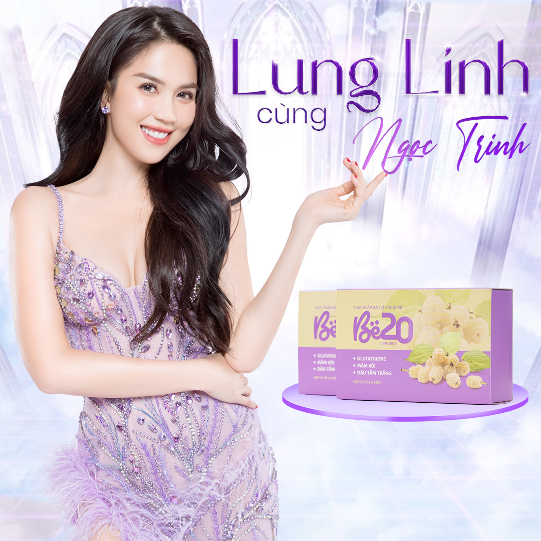 Kẹo Ngậm Trắng Da Dâu Tằm Be20 Ngọc Trinh - 1 Hộp 30 Viên