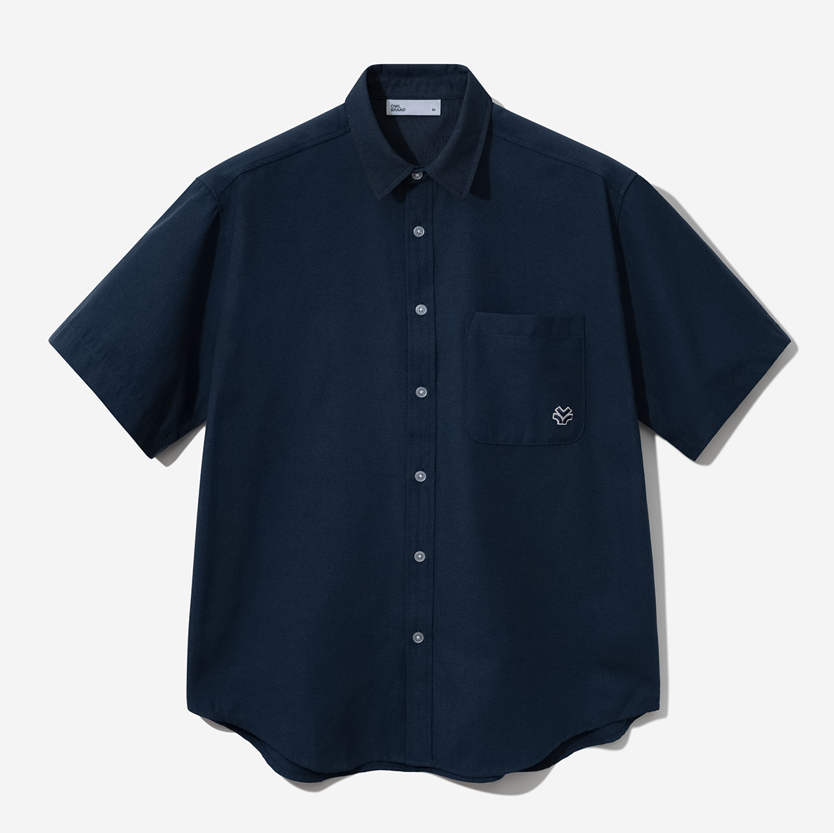 Áo sơmi ngắn tay Owlbrand Oxford/Navy