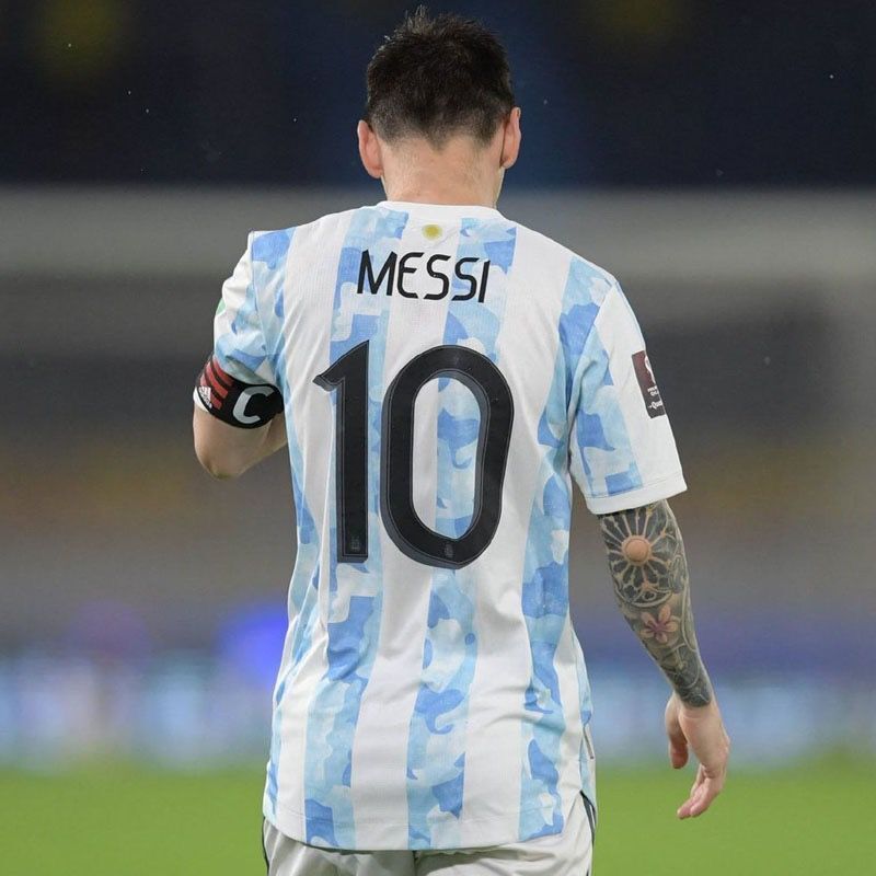 21 Đồng Phục Bóng Đá Sân Nhà Của Argentina Tại Copa America Messi 10 Áo Số Đội Trẻ Em Tùy Chỉnh Trang Phục Bóng Đá