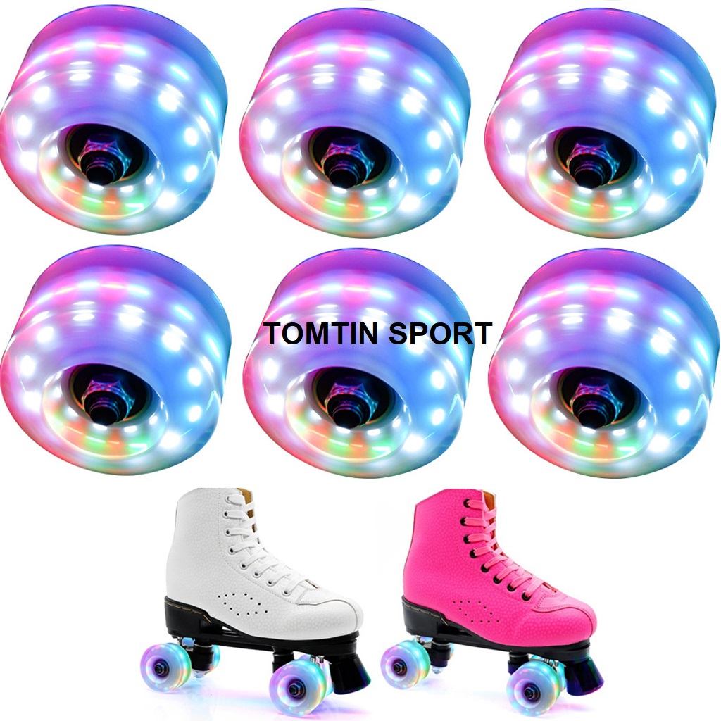 Bánh giày trượt patin 2 hàng bánh trượt mượt và êm – phụ kiện giày trượt patin TOMTIN SPORT