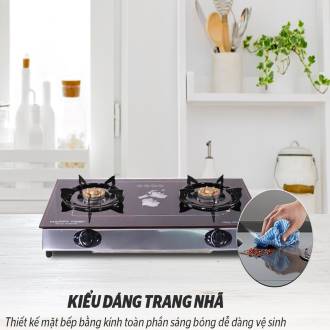 Bếp gas dương kính sunhouse happy time htb2106