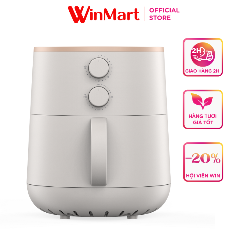- nồi chiên không dầu lock & lock ejf179ivy 5.5l