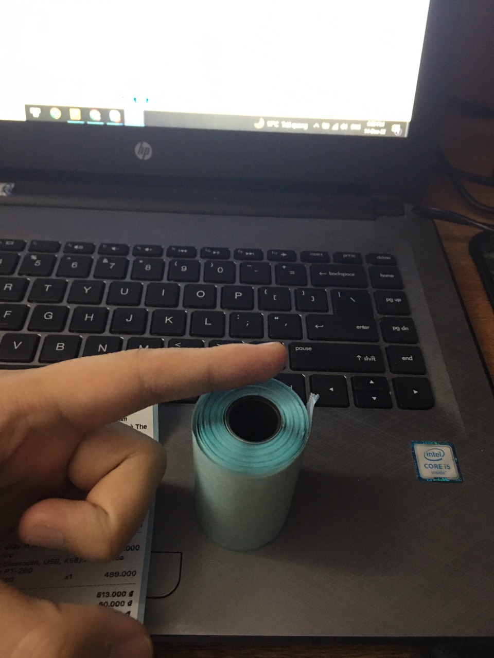 Giấy in nhiệt khổ 57 58 80 mm