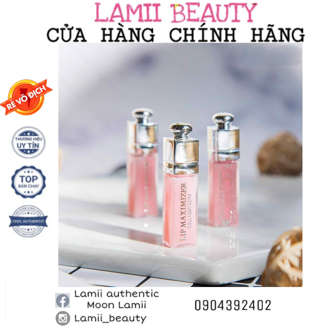 Son dưỡng mini dior addict lip maximizer - lamii beauty