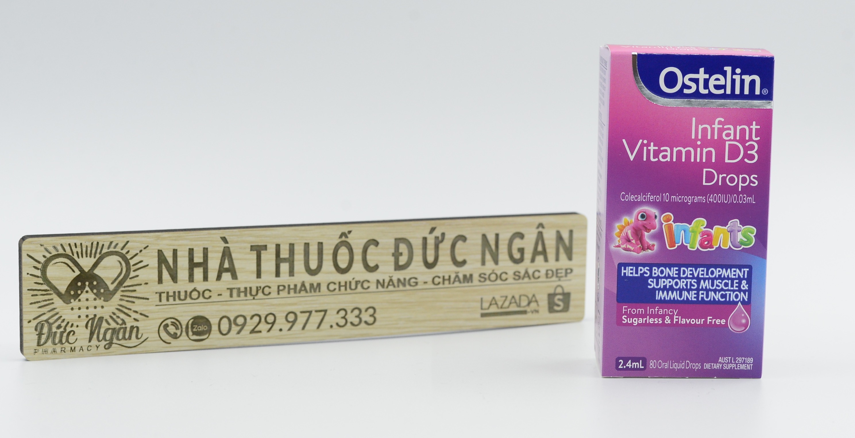 Vitamin d3 ostelin infant bổ sung cho trẻ sơ sinh