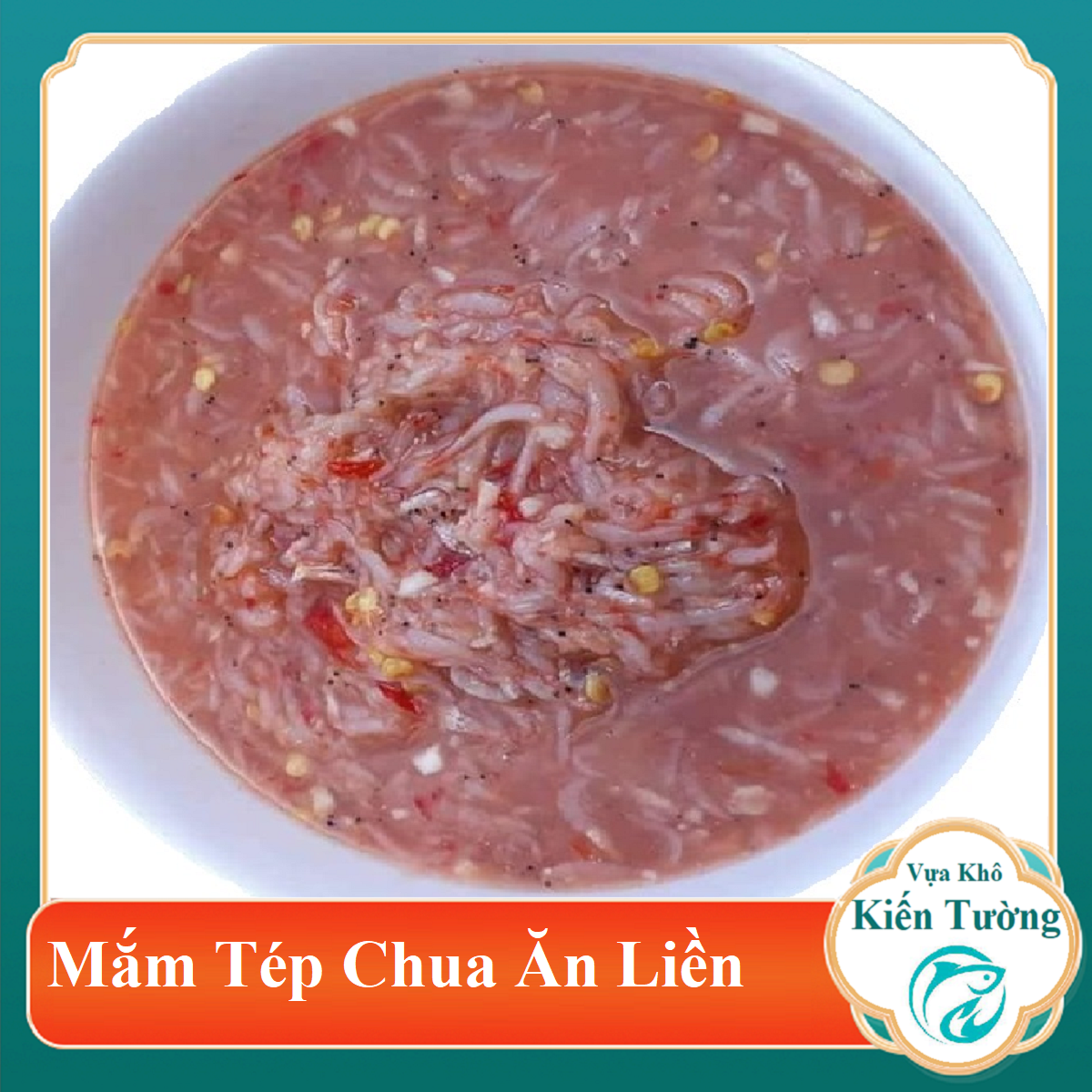 1kg MẮM TÉP CHUA LOẠI 1 ĐẶC SẢN cà mau. mắm tép chua rẻ , ngon , an toàn thực phẩm-Vựa Khô Kiến Tường