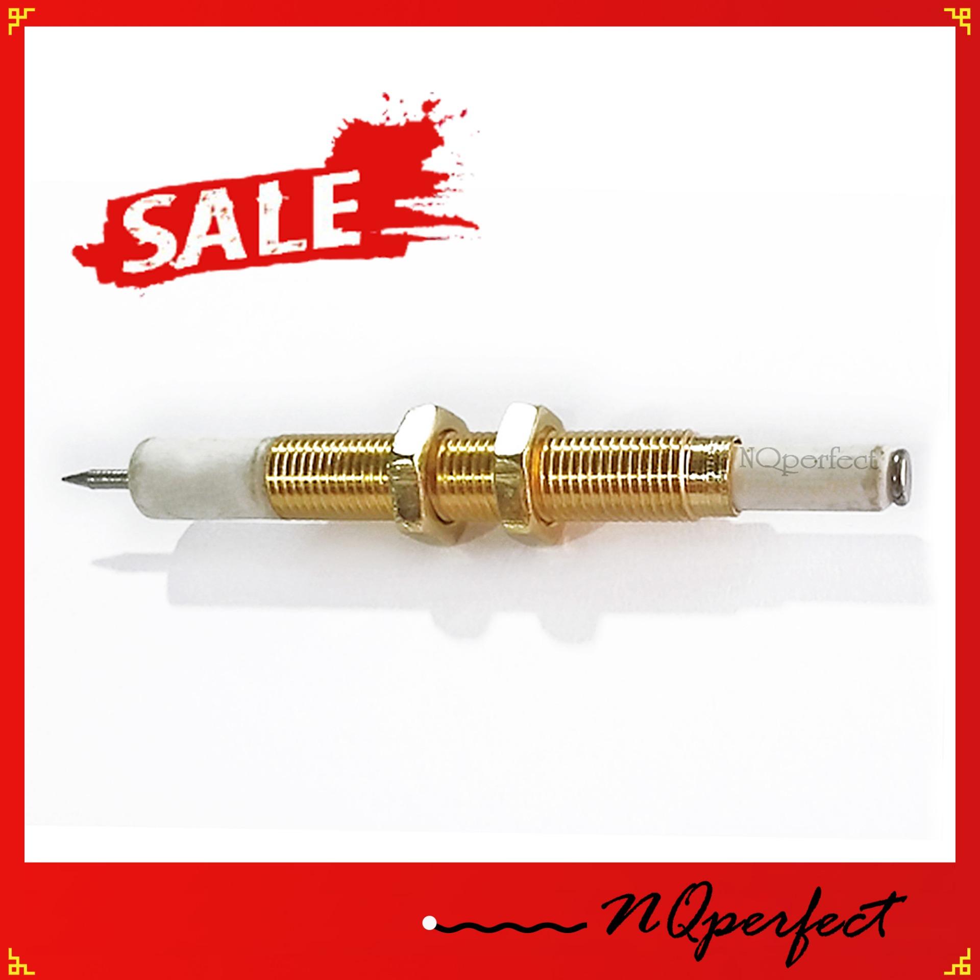 [HCM]Kim sứ đánh lửa đa năng bếp gas âm dài 73mm Ø7 ( có ốc vặn định vị tùy chỉnh ) - sử dụng bếp âm điếu gang