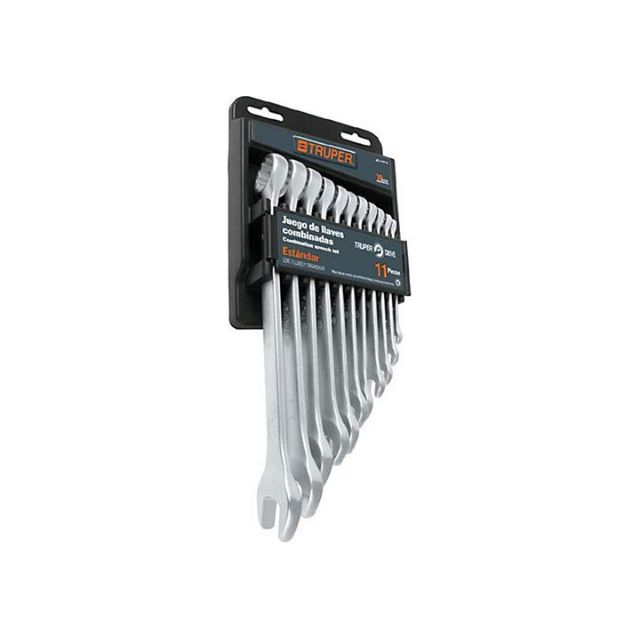 Bộ cờ lê vòng miệng 11 chi tiết truper - 15779 jc-11m-e