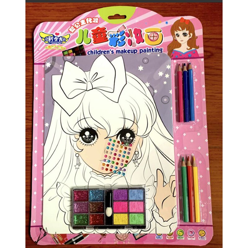 [HCM]Tranh Trang điểm công chúa