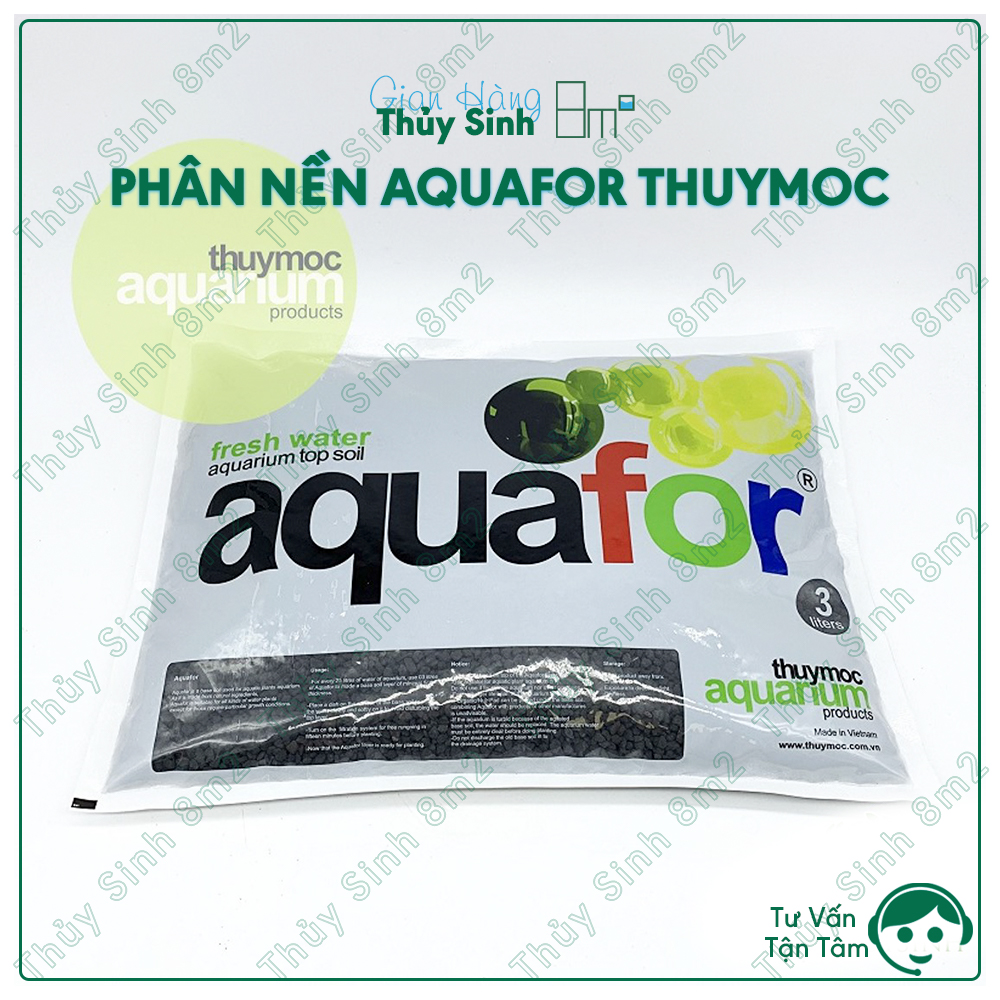 Phân nền thủy sinh aquafor thủy mộc bao 3 lít | 8m2