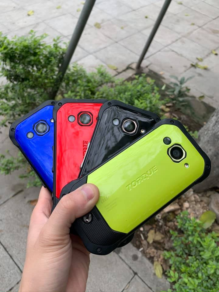 Điện Thoại Nhật Kyocera Torque G03 - Chống nước - Va đập - Tiêu Chuẩn IP68,Chơi Tốt Liên Quân,Pubg,Tặng Ốp Sạc Cáp Nhật