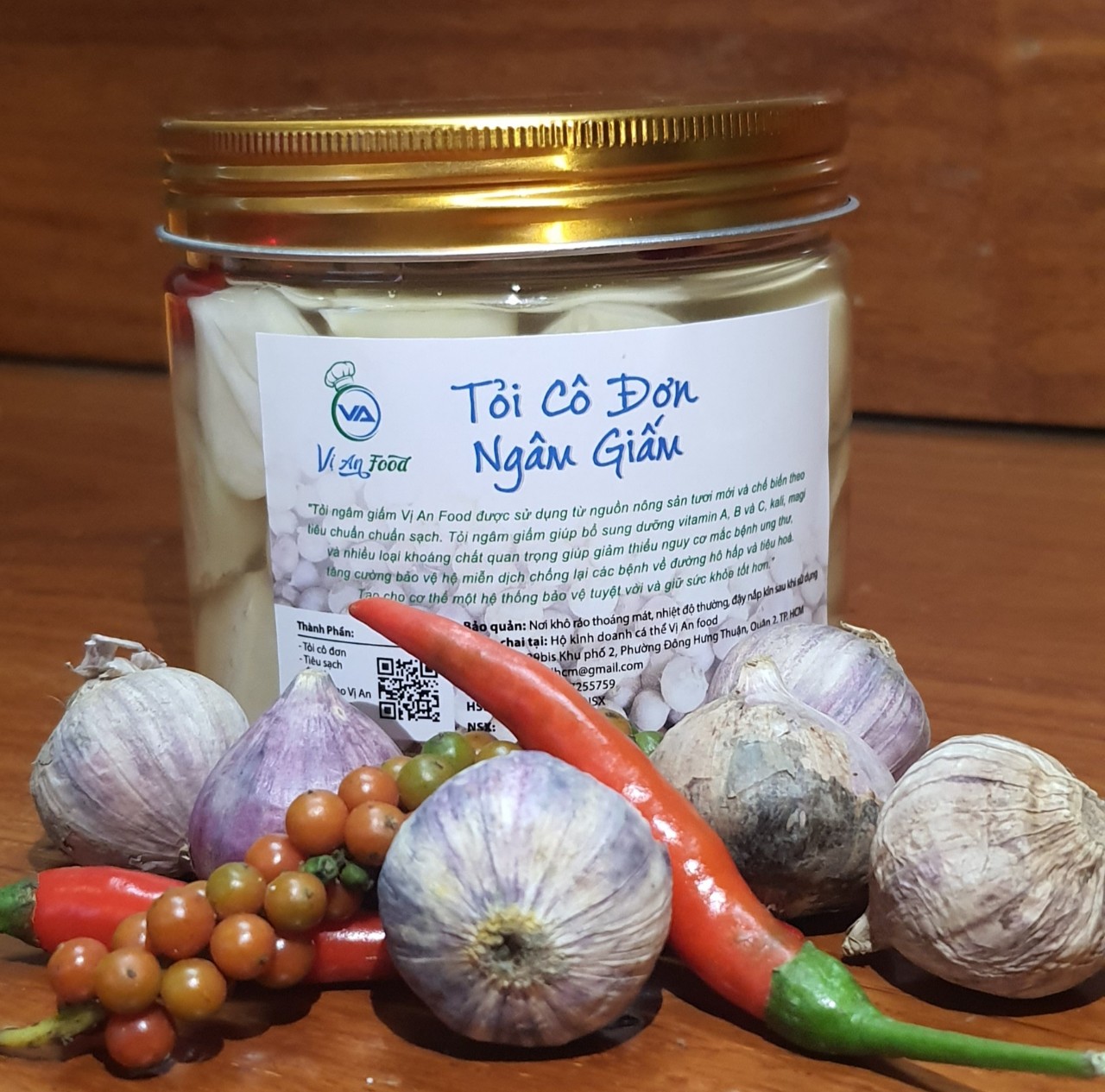 Tỏi cô đơn ngâm Giấm