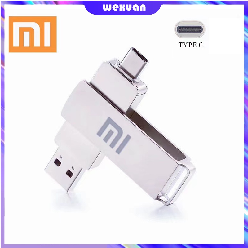 Codxiaomi ổ usb kim loại otg chính hãng 512g 256gb 128g 64g 32g ổ usb đôi type-c ổ usb flash otg ổ usb loại c andrio tốc độ cao