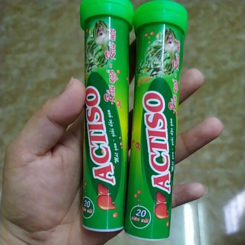 Actiso râu ngô rau má viên sủi T20v
