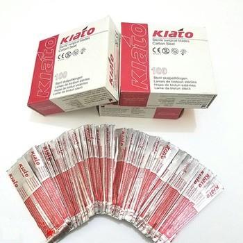 Hộp 100 lưỡi dao mổ kiato