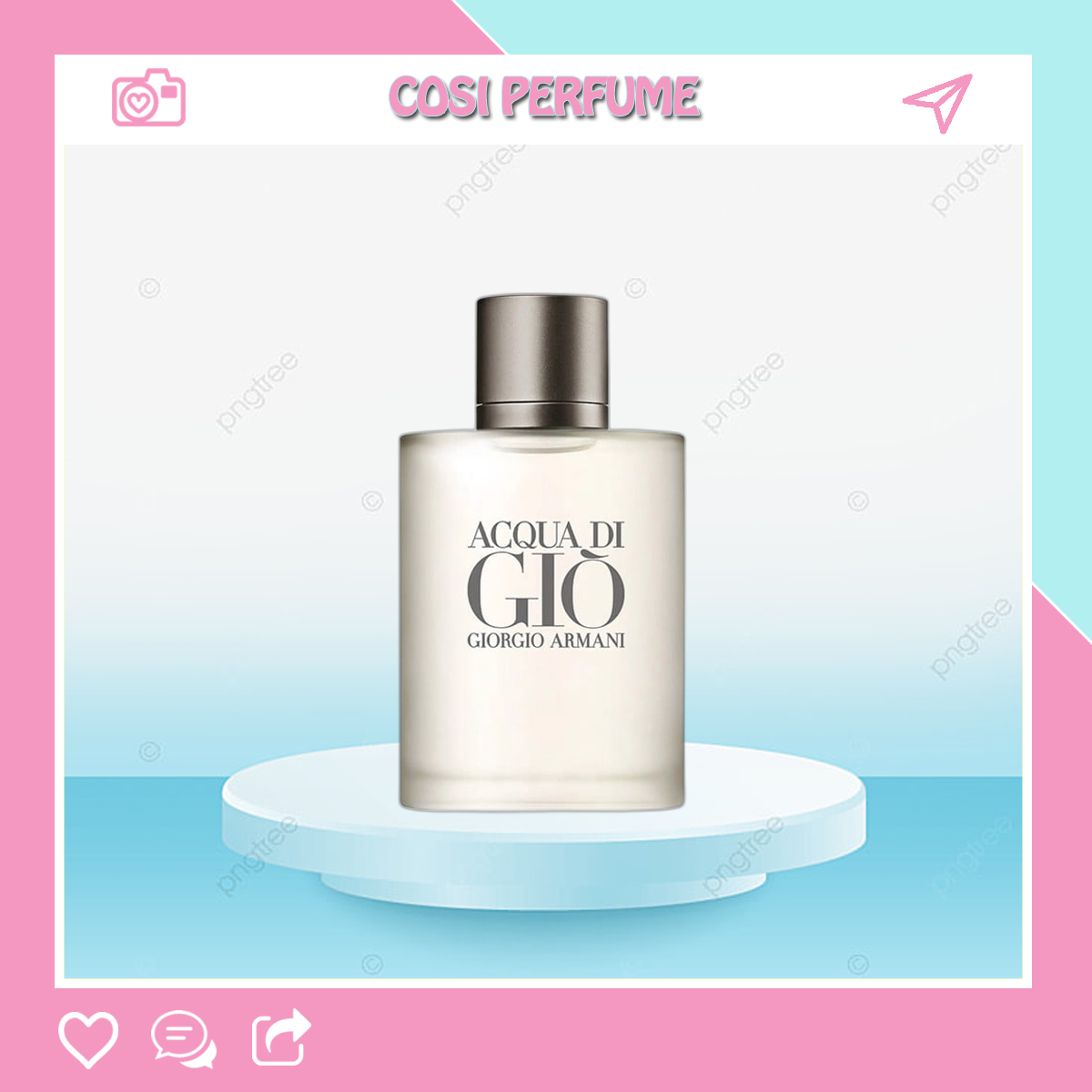 Nước hoa nam aqua di giò trắng 100ml - nam tính cuốn hút