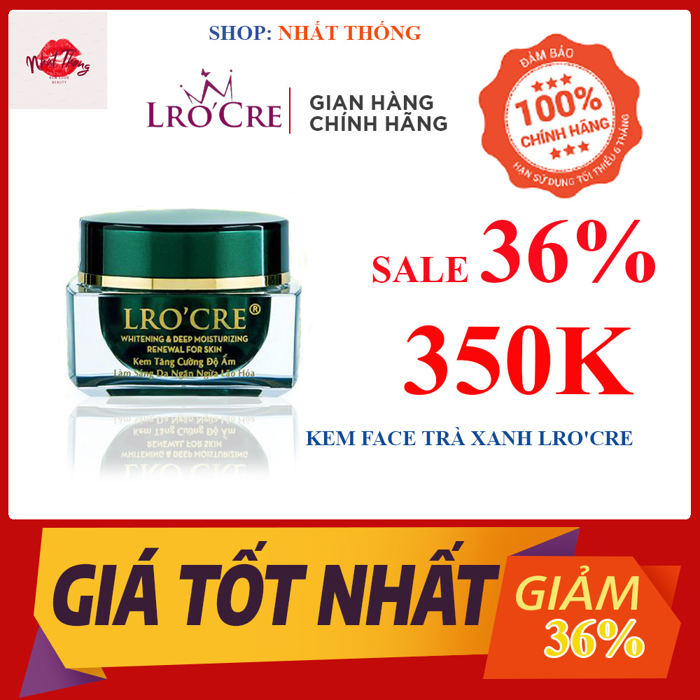 KEM FACE TRÀ XANH LRO'CRE