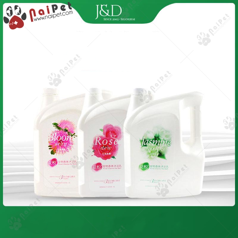 Sữa tắm Thảo Dược Cho Chó Mèo Joyce & Dolls Can 4 Lít