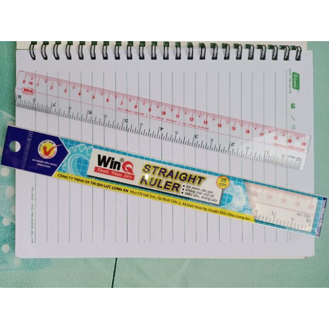 Thước kẻ dẻo winq 20cm
