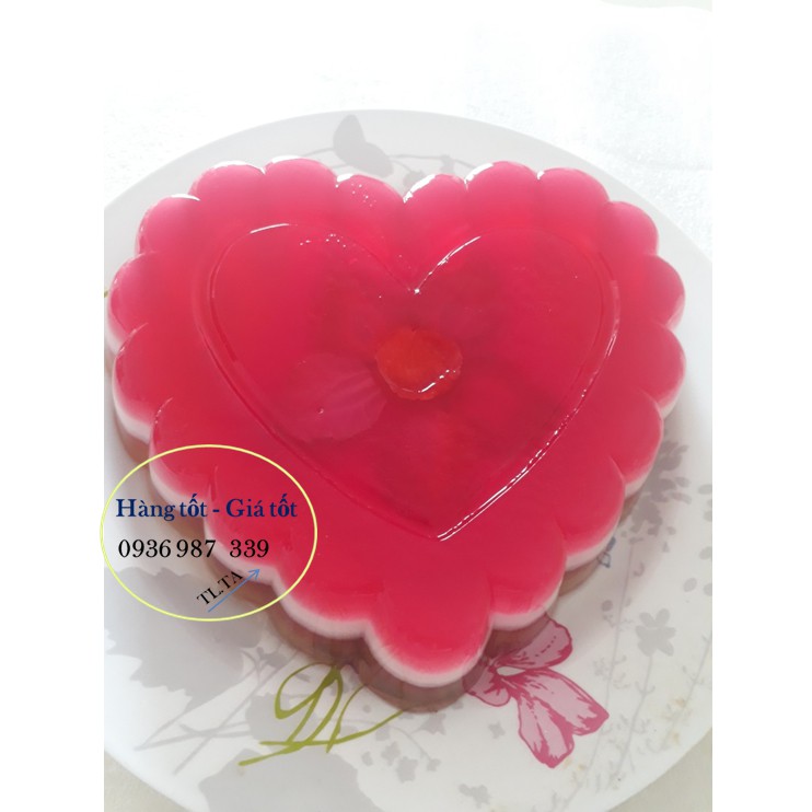 Khuôn nhận cơm, nhận xôi, khuôn rau câu trái tim