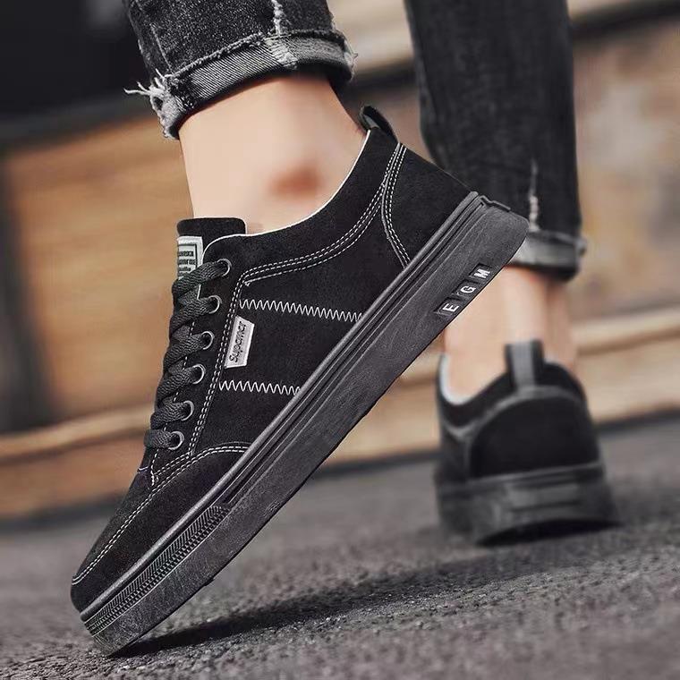 Giày sneaker nam, giày nam thấp cổ da lộn - mẫu mới nhất
