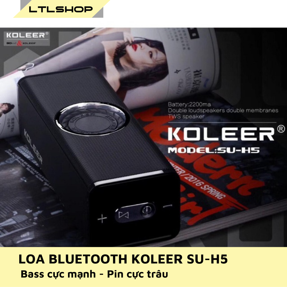 🔥 sẵn hàng 🔥 loa bluetooth koleer su-h5