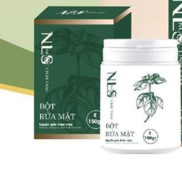 Bột rửa mặt Ngọc Linh Sâm - sạch da sạch mụn da mềm mịn căng bóng