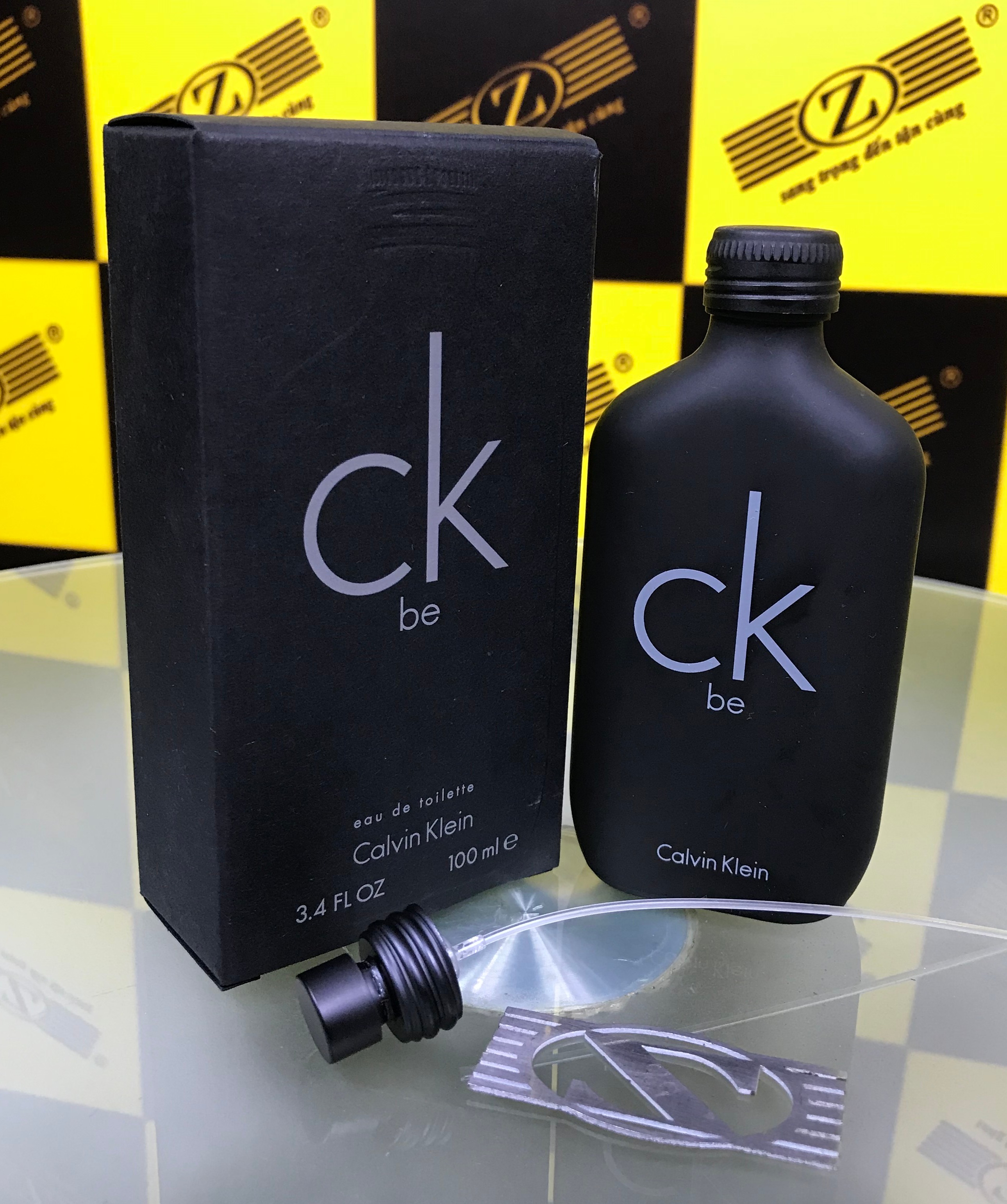 Nước hoa chính hãng calvin klein - ck be. 100ml. eau de toilette. mùi nam. sản xuất tại mỹ