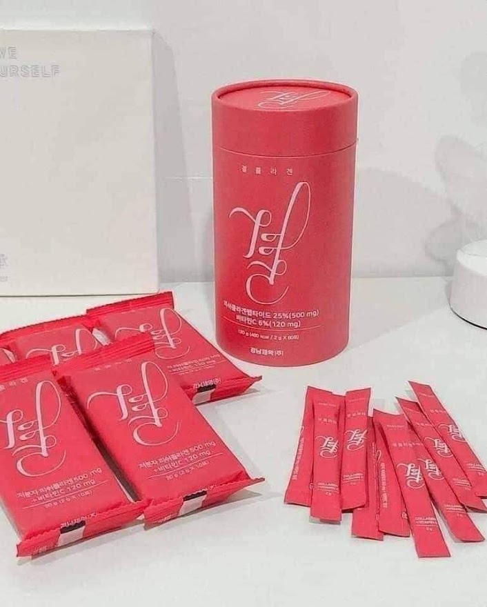 Bột Uống Colagen Tươi Thực Vật Gyeol Nano Collagen Lemona Hàn Quốc Hộp 60 gói