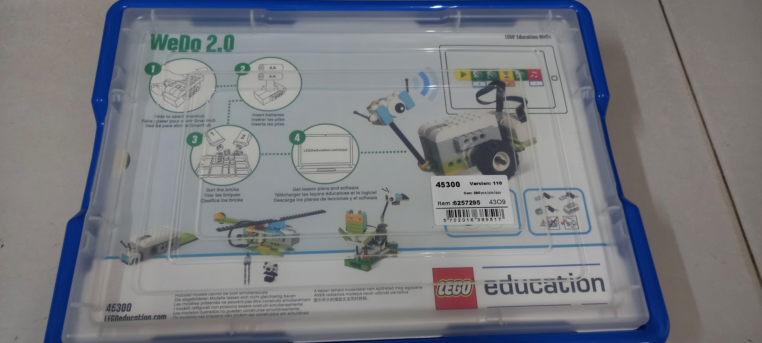 [HCM][Chính hãng] Lego Wedo 2.0 chính hãng - Bộ kỹ sư robot Milo 45300 - Hàng có sẵn