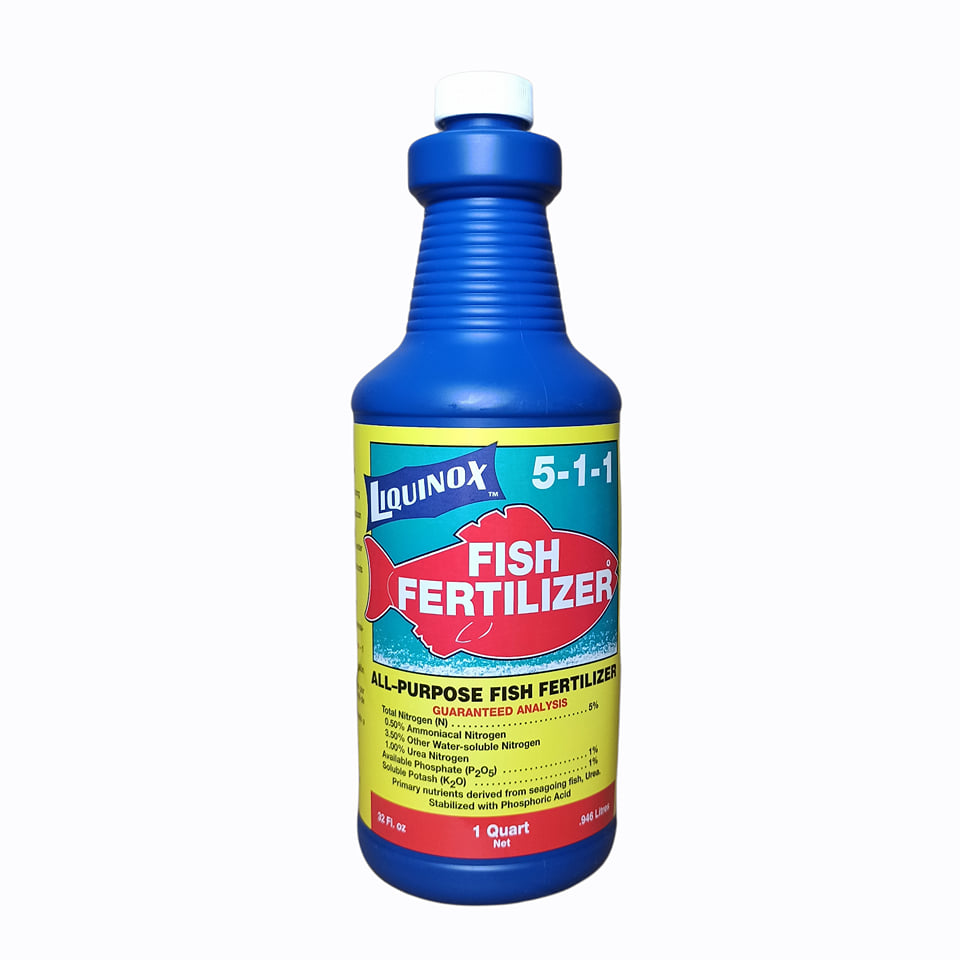 Đạm cá mỹ Fish fertilizer 5-1-1 chai 946ml phân bón lá hoa lan cây kiểng [,