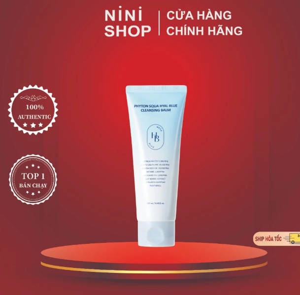 Sáp Tẩy Trang Heveblue Phyton Squa Hyal Blue Cleansing Balm 100ml - ninishop
